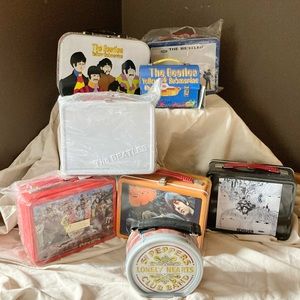 Bundle of (8) Beatles lunchboxes